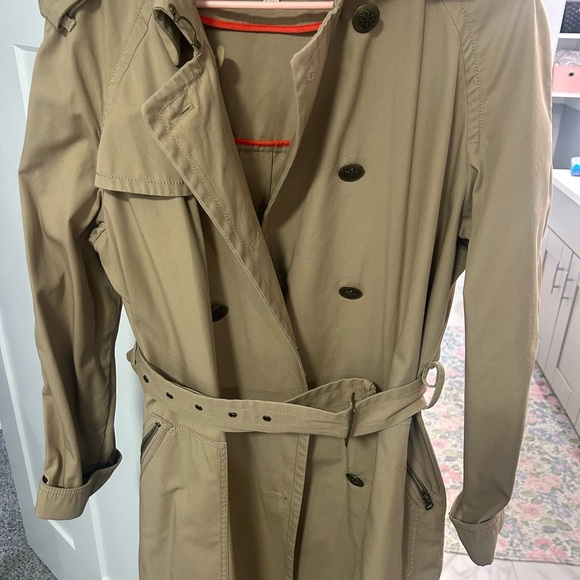 LOFT Classic Beige Trench Coat - Picture 1 of 4